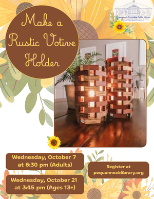 Make A Rustic Votive Make A Rustic Votive